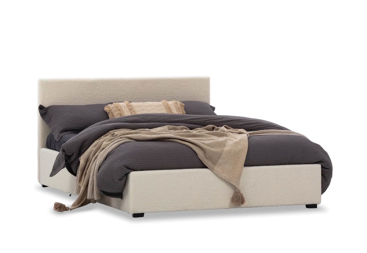 PAGOSA Queen Boucle Bed – image 8 of 24