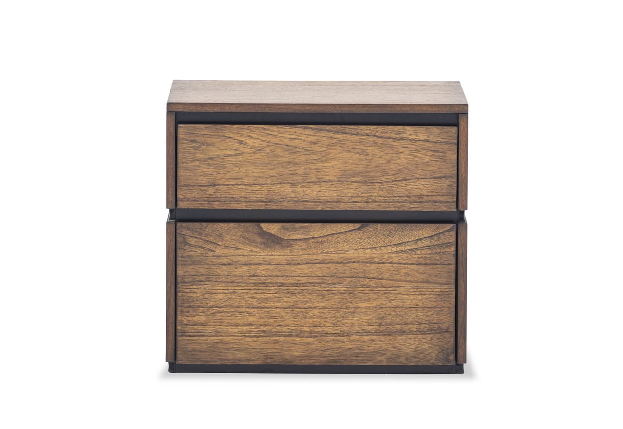 MEDORA 2 Drawer Bedside – image 2 of 6