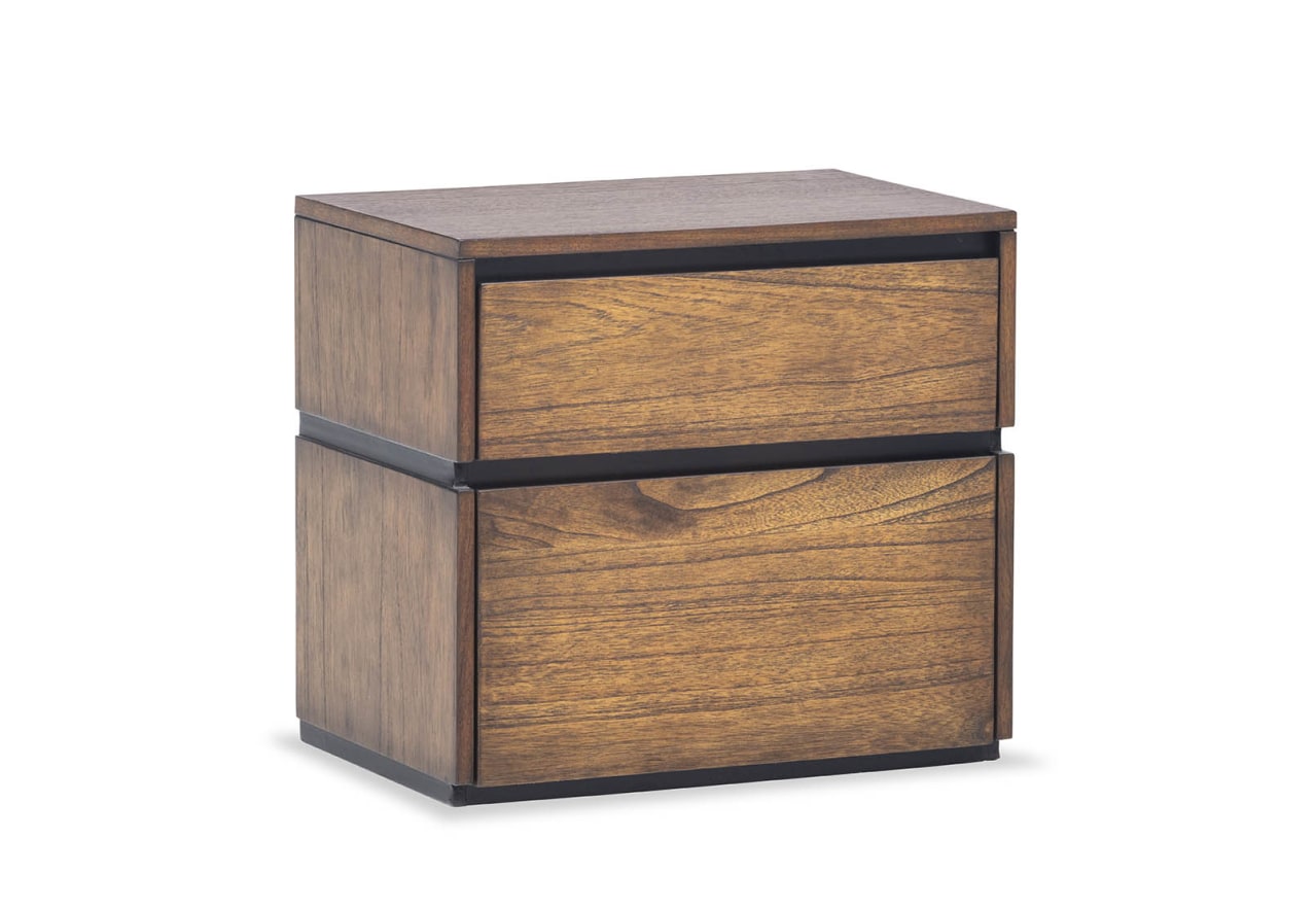 MEDORA 2 Drawer Bedside – image 3 of 6