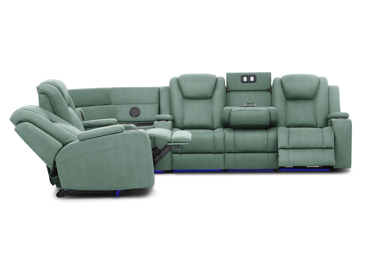 SENTINAL MK2 5 Piece Corner with RHF 3 Seater – image 1 of 9