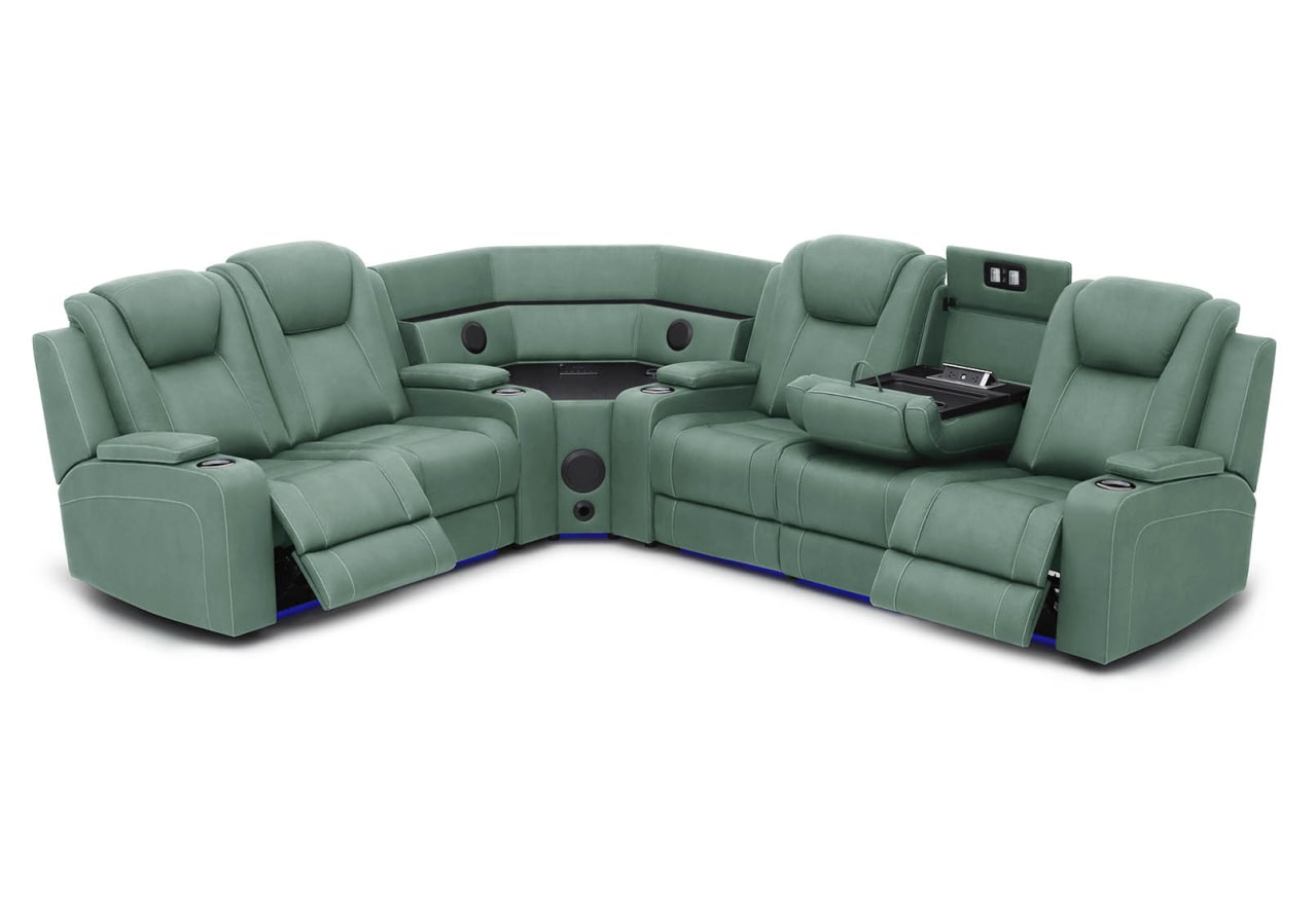 SENTINAL MK2 5 Piece Corner with RHF 3 Seater – image 3 of 9