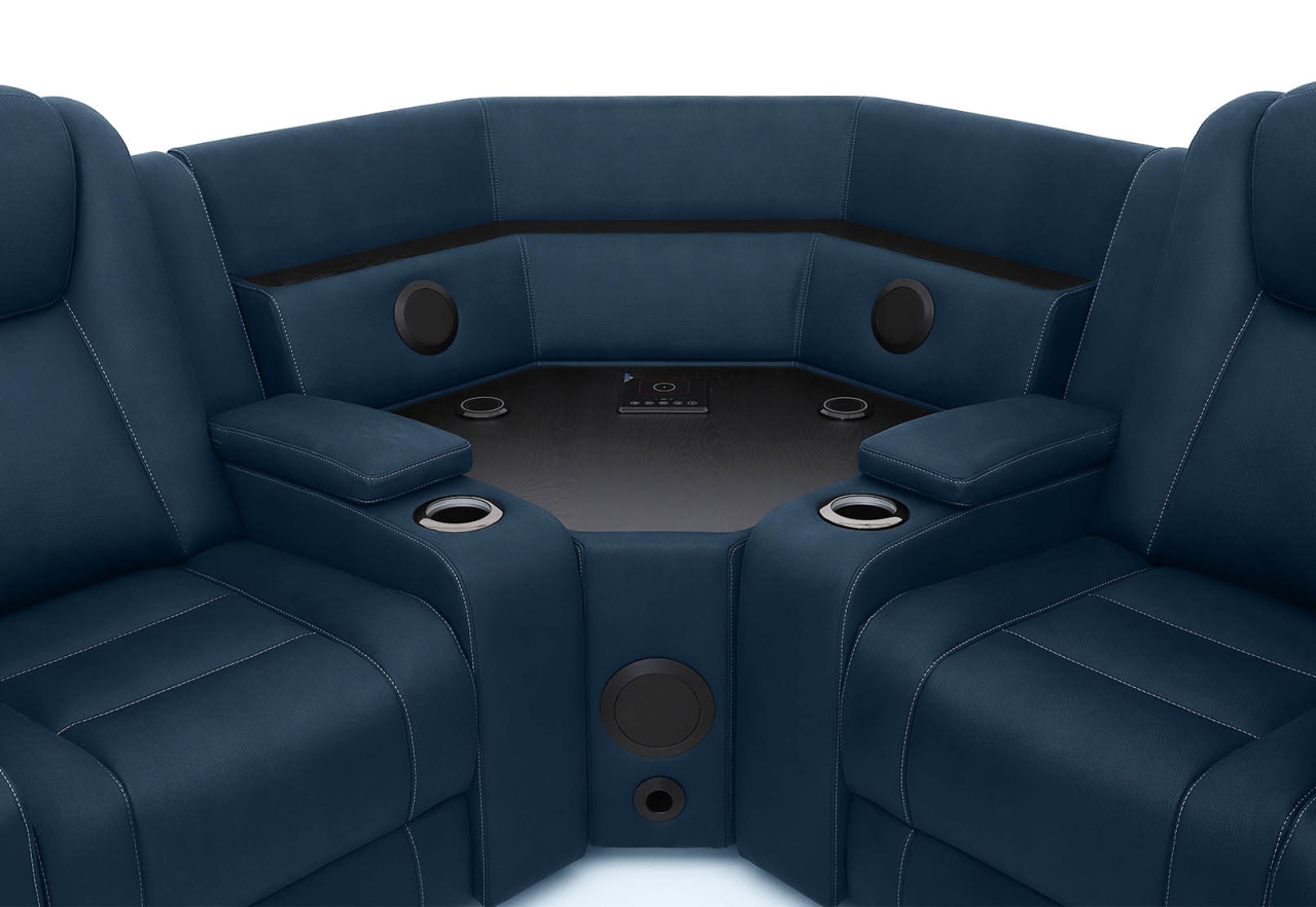 SENTINAL MK2 5 Piece Corner with RHF 3 Seater – image 5 of 9