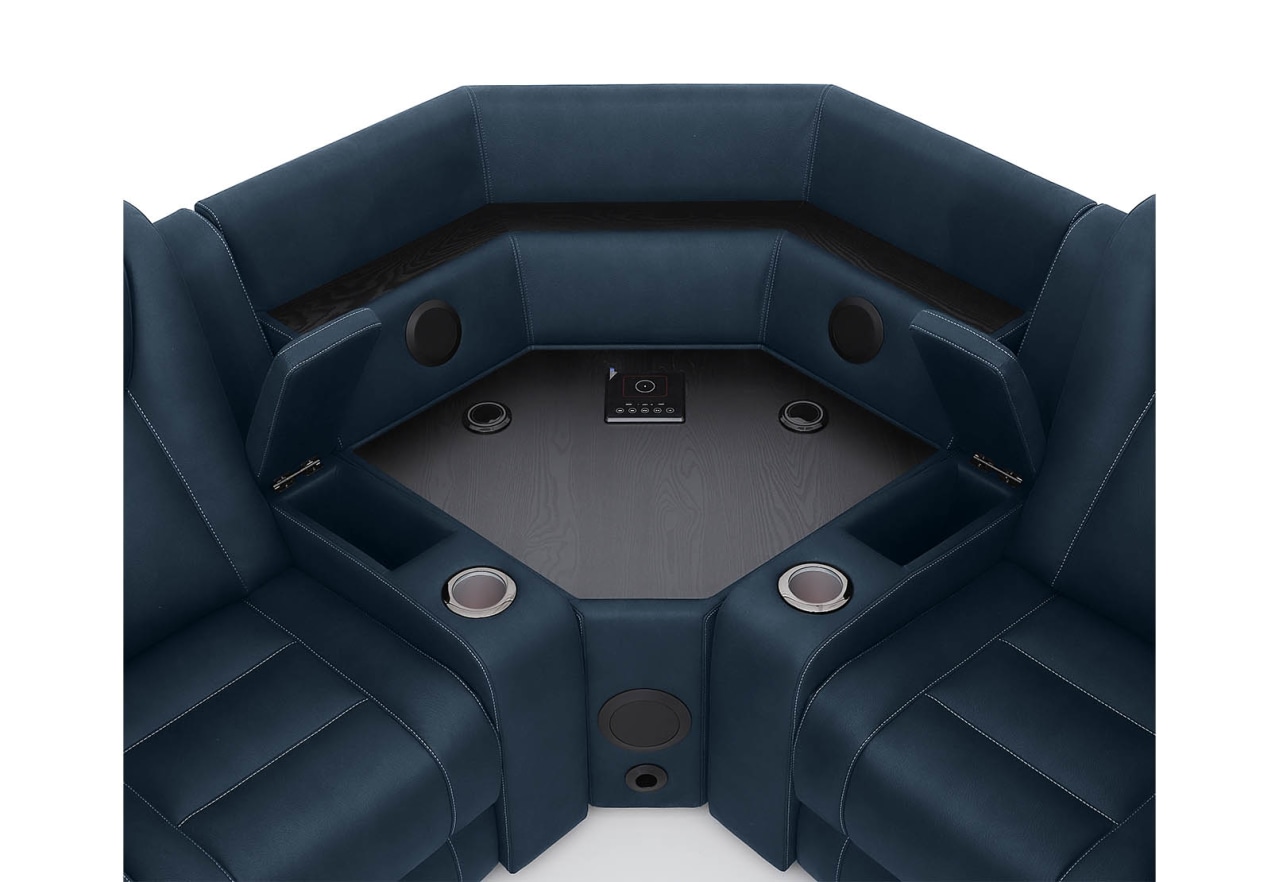 SENTINAL MK2 5 Piece Corner with RHF 3 Seater – image 6 of 9