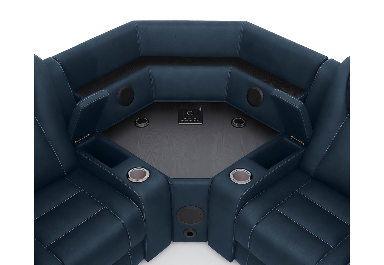 SENTINAL MK2 5 Piece Corner with LHF 3 Seater – image 6 of 9