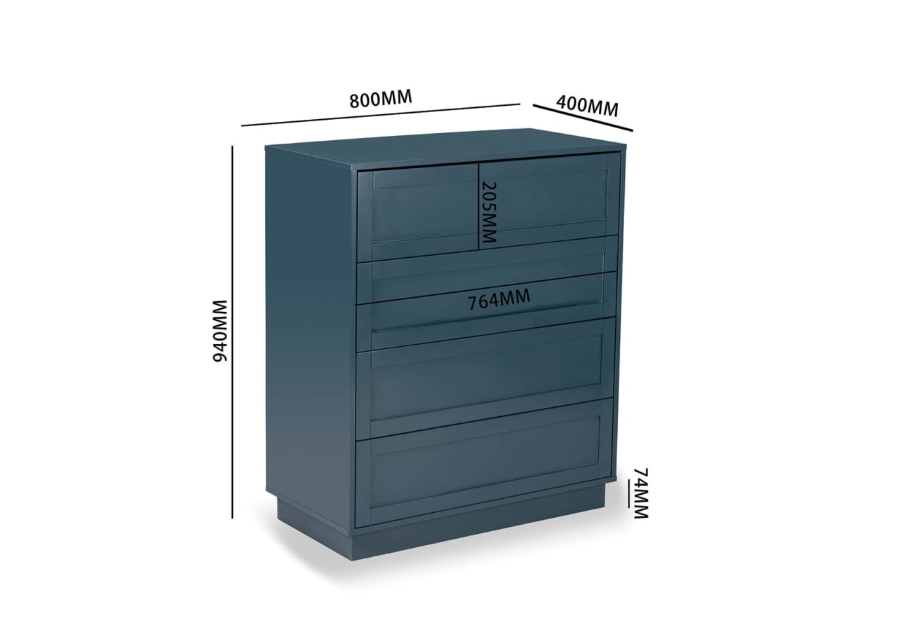 HUFFMAN 4 Drawer Tall Chest – image 7 of 9