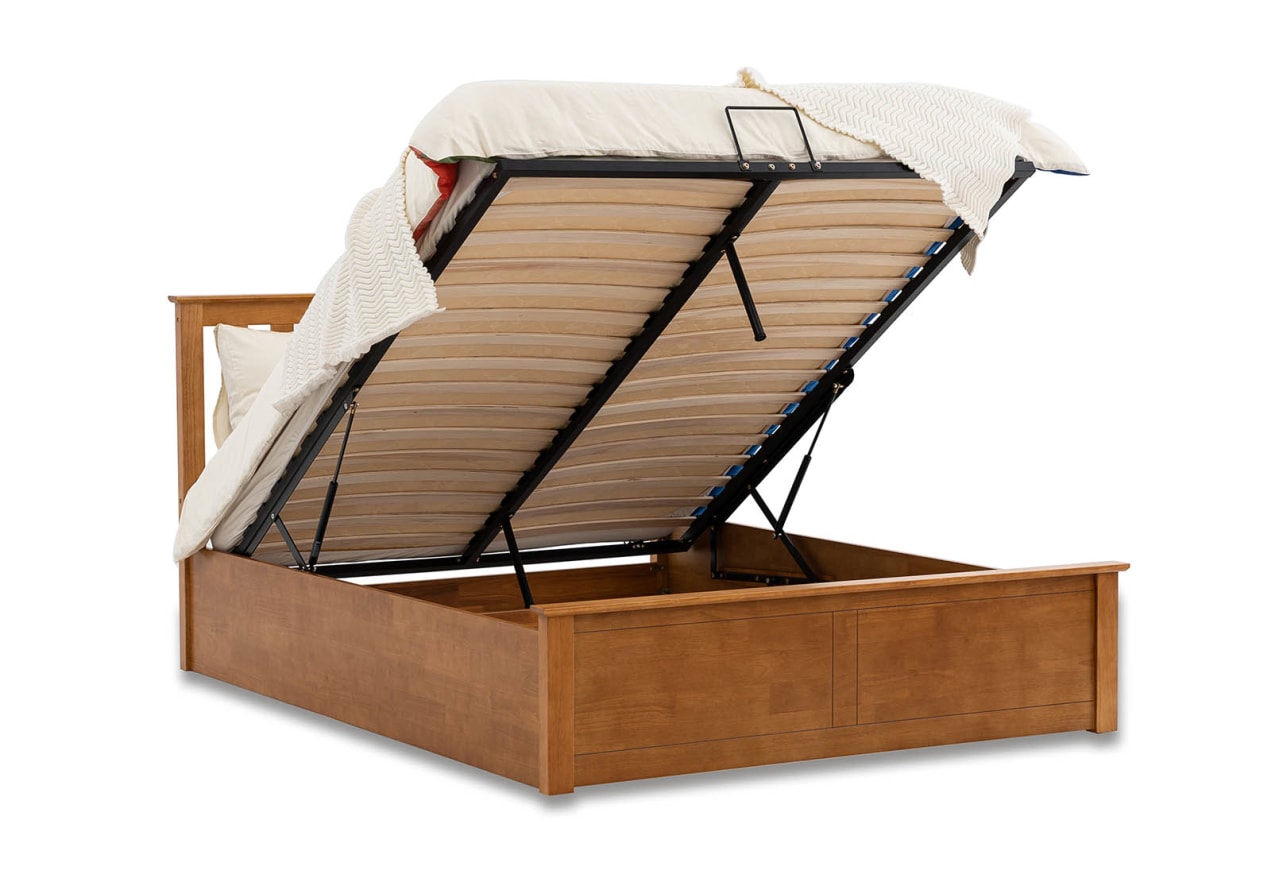 KIRK Natural Queen Lift Bed – image 4 of 16