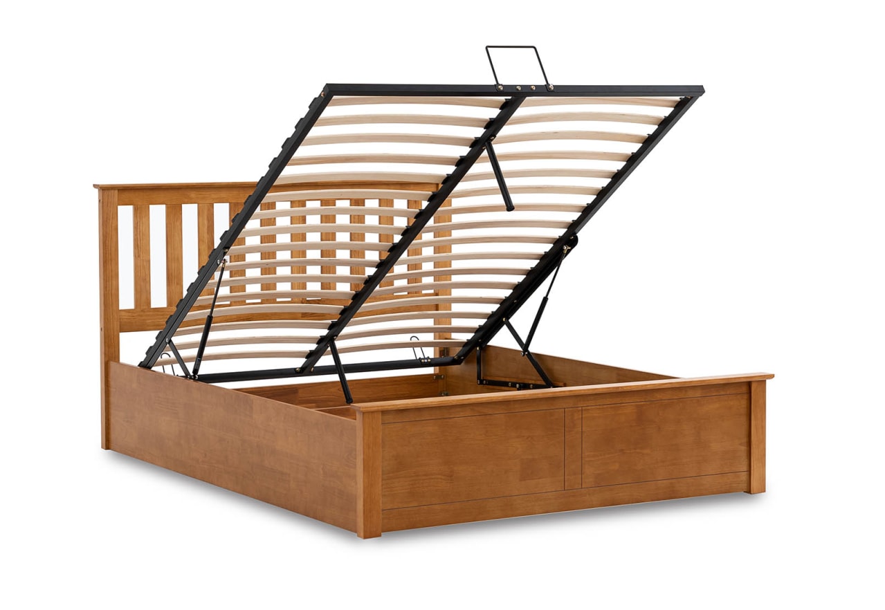 KIRK Natural Queen Lift Bed – image 8 of 16