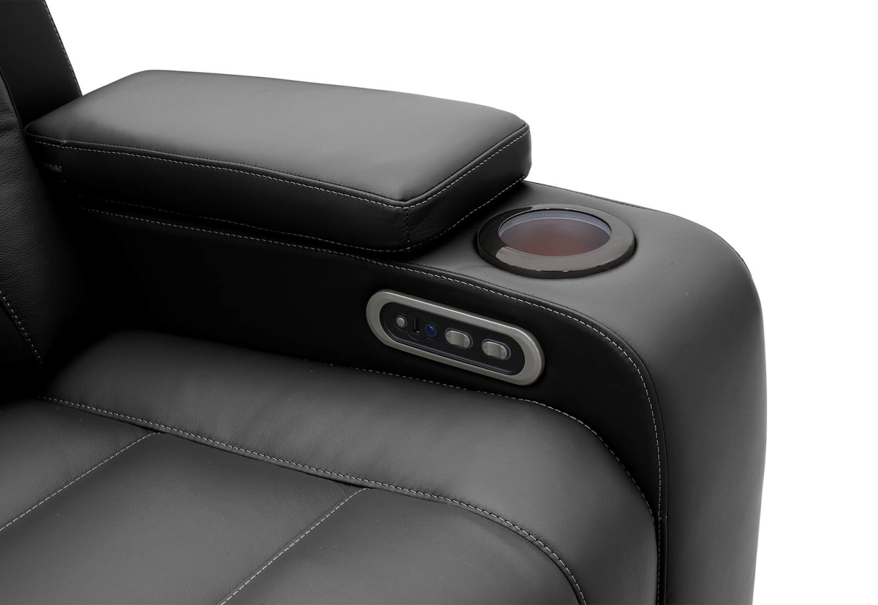 SENTINAL MK2 LEATHER 5 Piece Corner with LHF Console – image 11 of 12