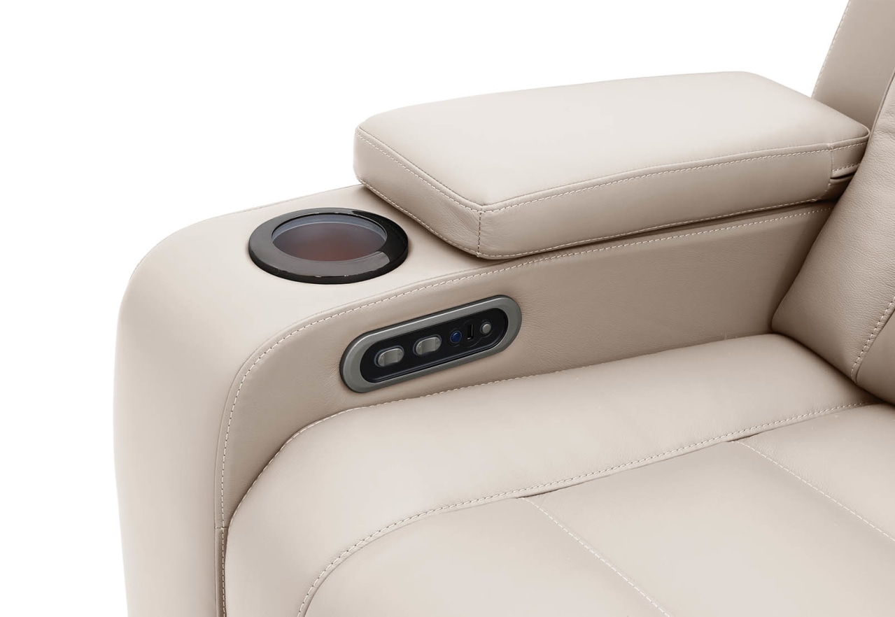 SENTINAL MK2 LEATHER 5 Piece Corner with RHF Console – image 11 of 12