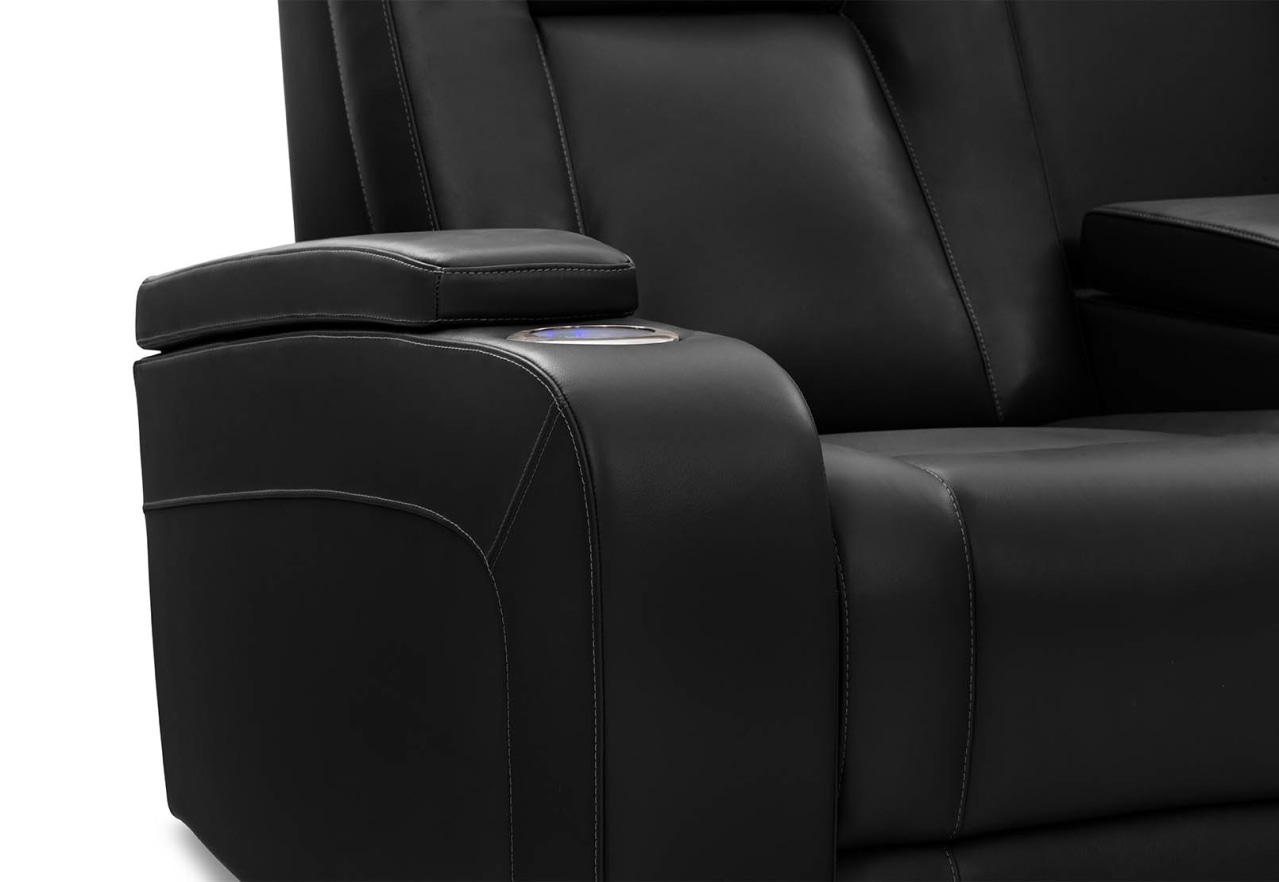 SENTINAL MK2 LEATHER 2 Seater with 2 Electric Recliners and Console – image 18 of 18