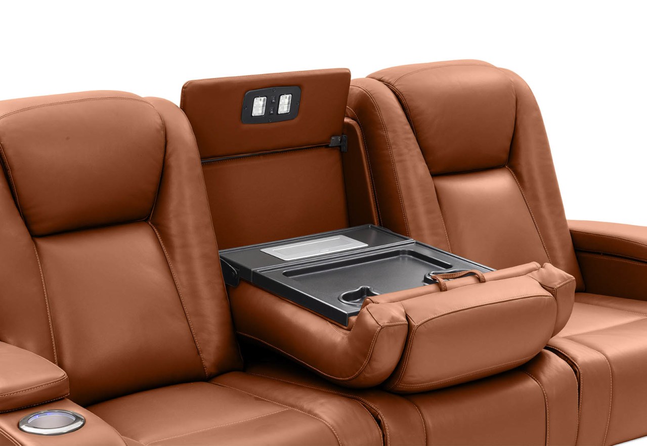 SENTINAL MK2 LEATHER 3 Seater with 2 Electric Recliners – image 19 of 19