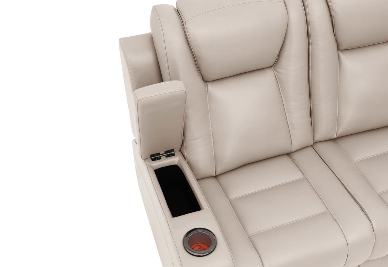 SENTINAL MK2 LEATHER 5 Piece Corner with LHF 3 Seater – image 7 of 9