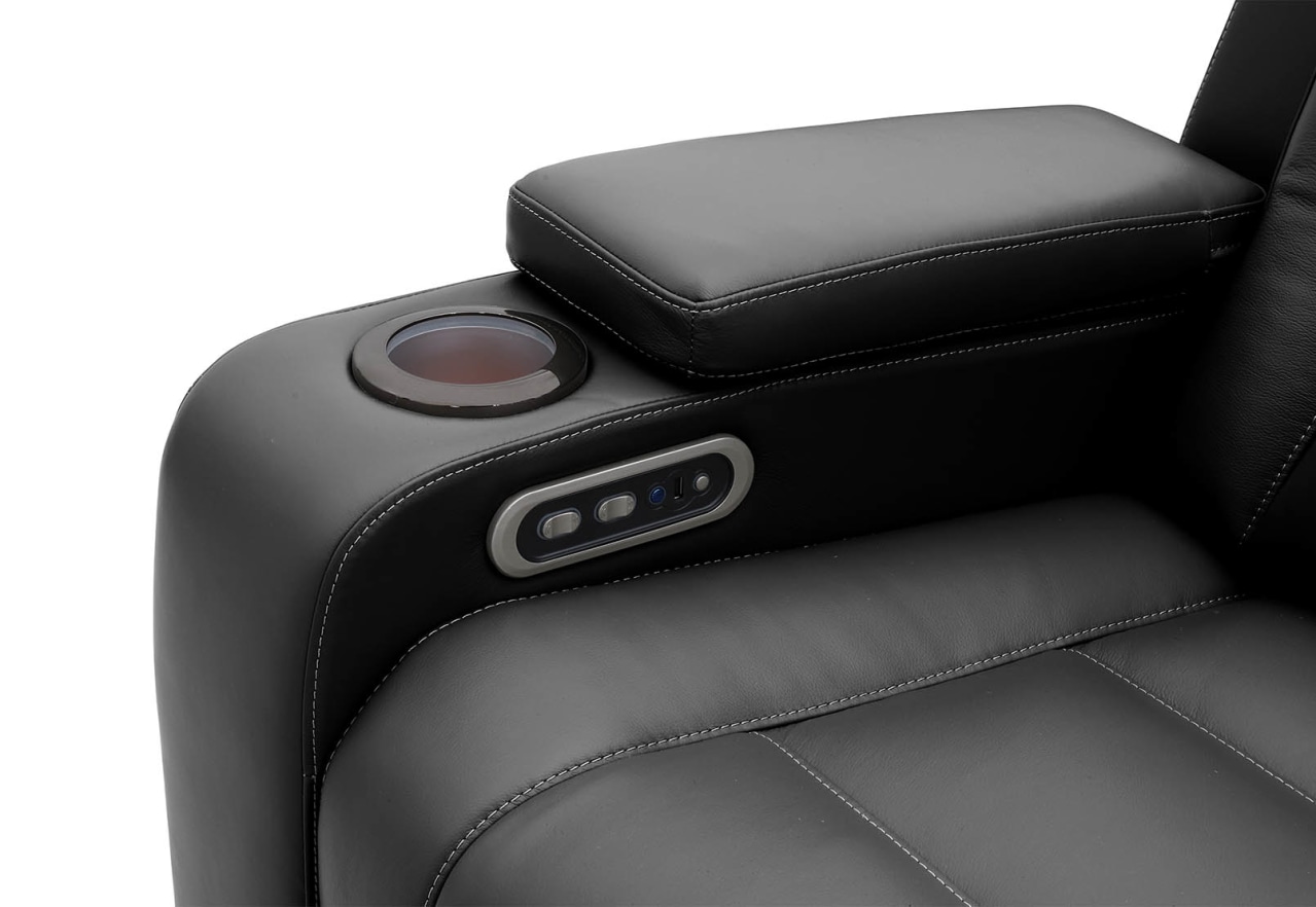 SENTINAL MK2 LEATHER 4 Piece Corner with LHF Console – image 10 of 10