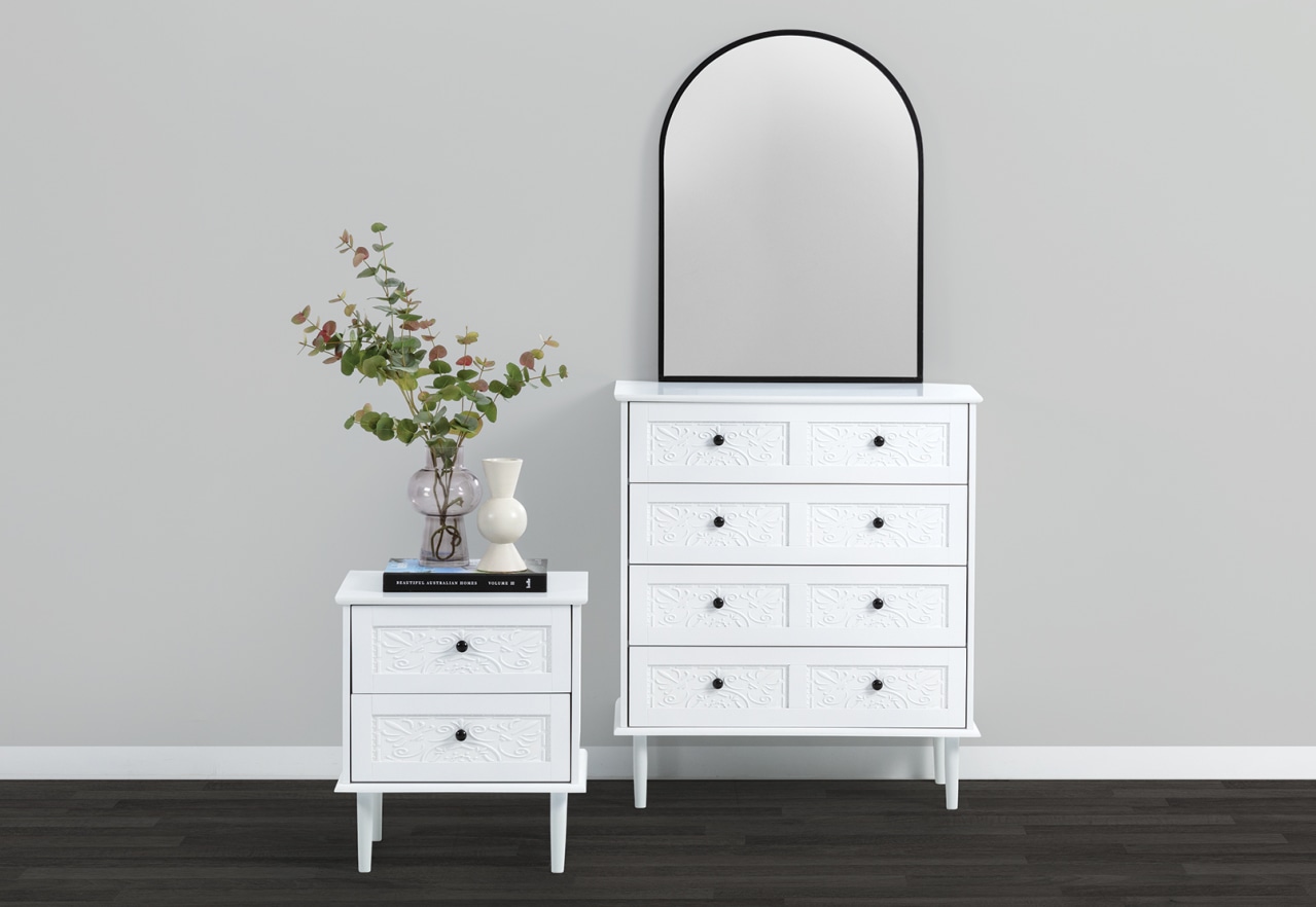 MONTGOMERY 2 Drawer Bedside Table – image 8 of 9
