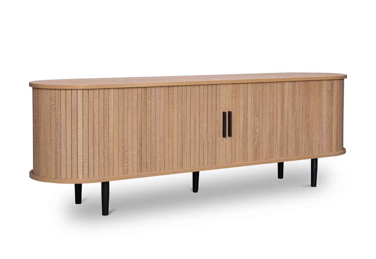 TANNER 2 Door Natural Entertainment Unit – image 4 of 13