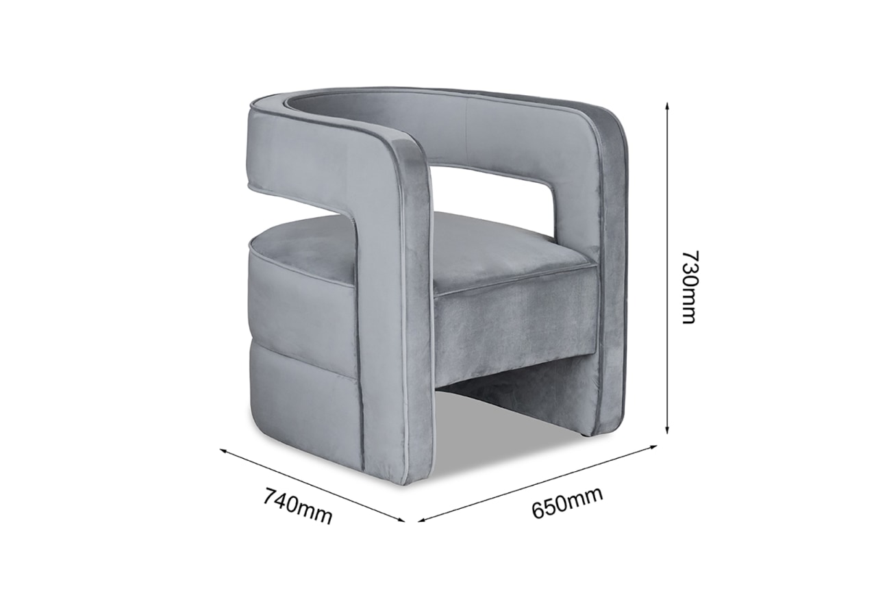 BLANCHARD Accent Chair – image 10 of 10