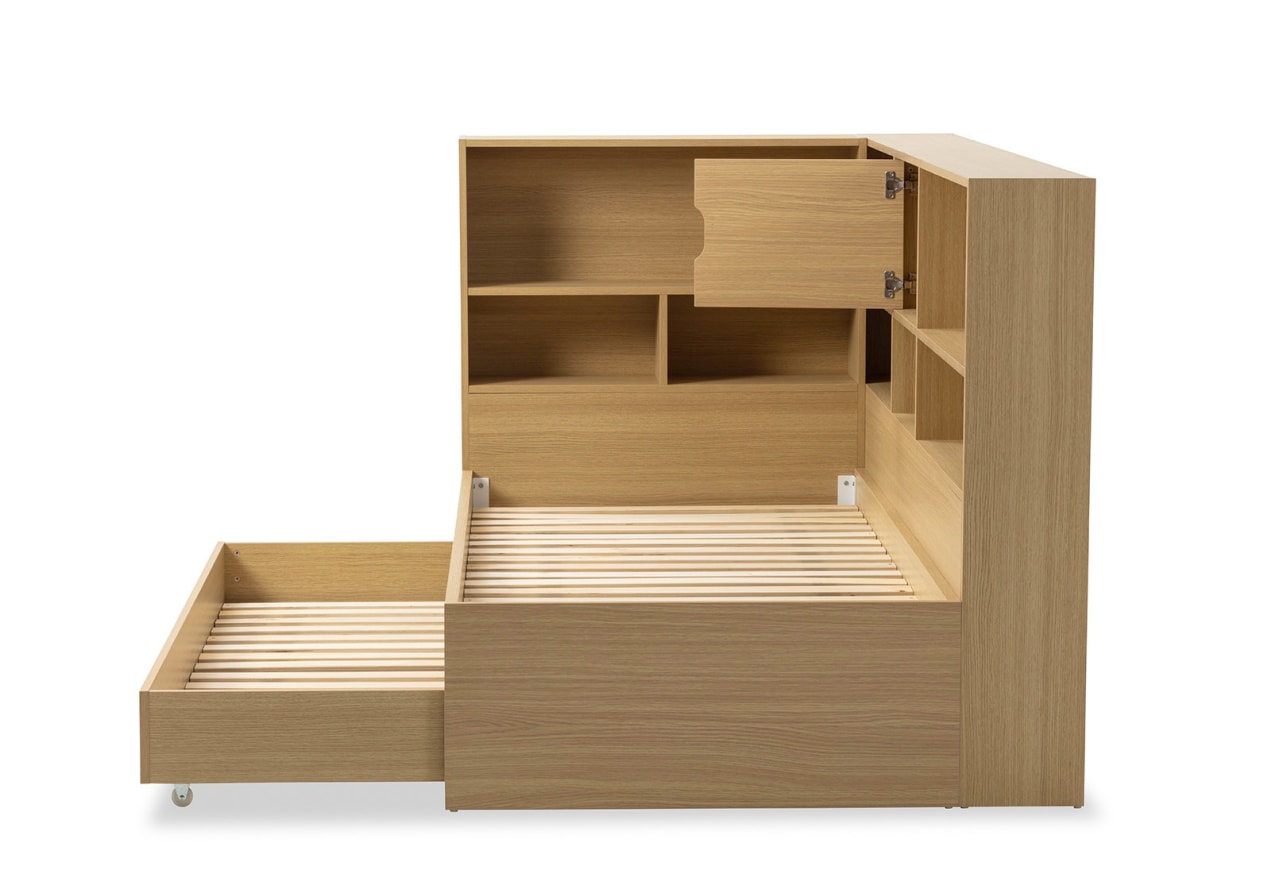 ZAYDEN Single Bed with Trundle – image 11 of 14