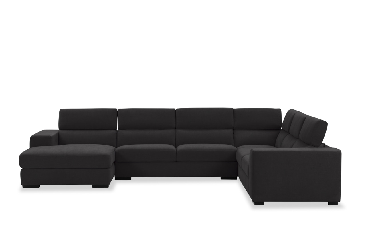 LYDIA LEATHER Corner Lounge with LHF(F) – image 1 of 12