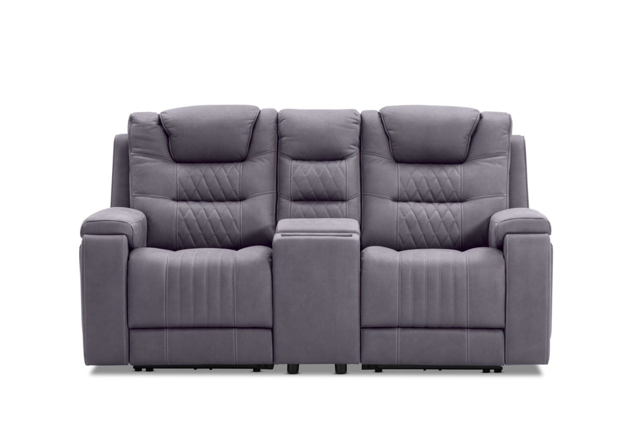 AGASSI FABRIC 2 Seater with Dual Motor Recliners – image 1 of 16