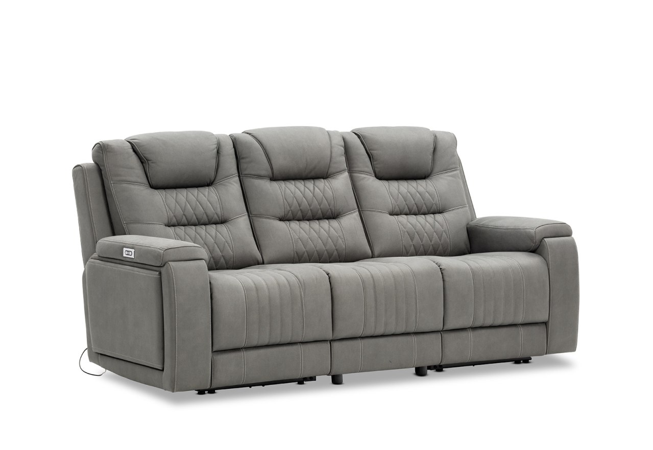 AGASSI FABRIC 3 Seater with Dual Motor Recliner – image 3 of 18
