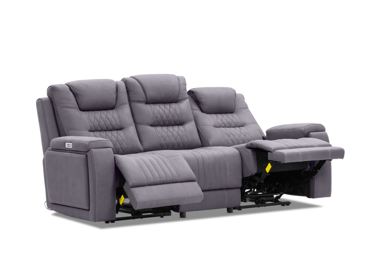 AGASSI FABRIC 3 Seater with Dual Motor Recliner – image 8 of 13