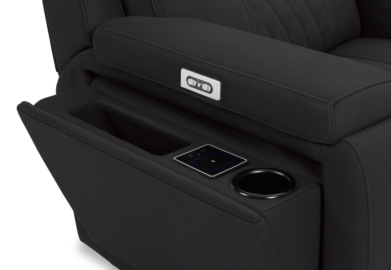 AGASSI FABRIC Dual Electric Recliner – image 10 of 12