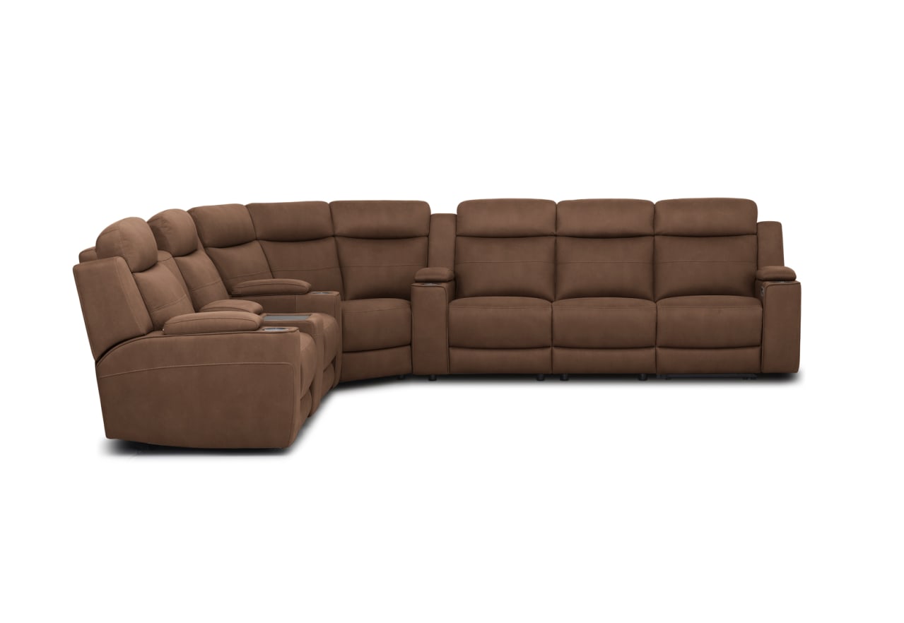 ALEXIOS 6 Seater Corner with LHF Console – image 2 of 3