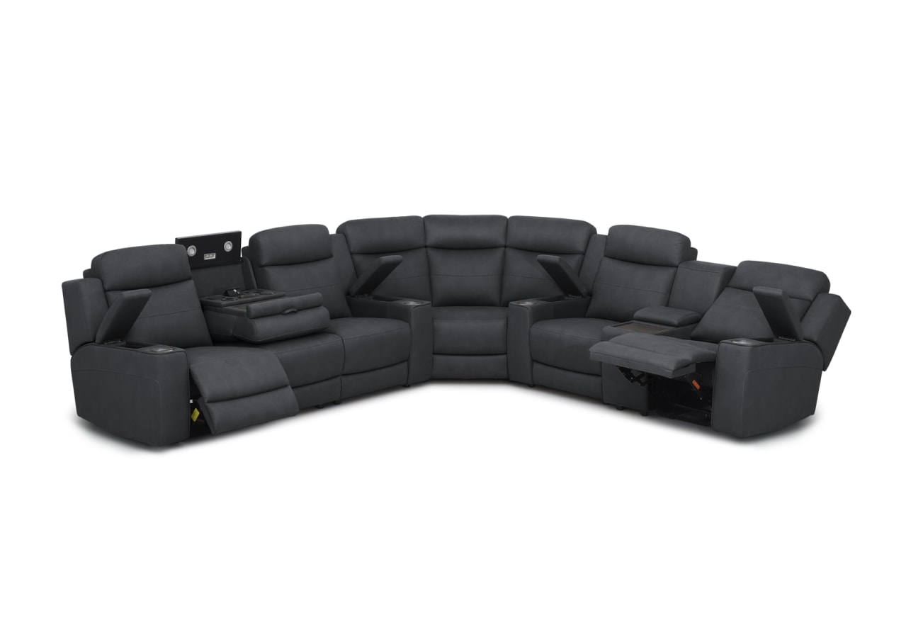 ALEXIOS 6 Seater Corner with RHF Console – image 3 of 3