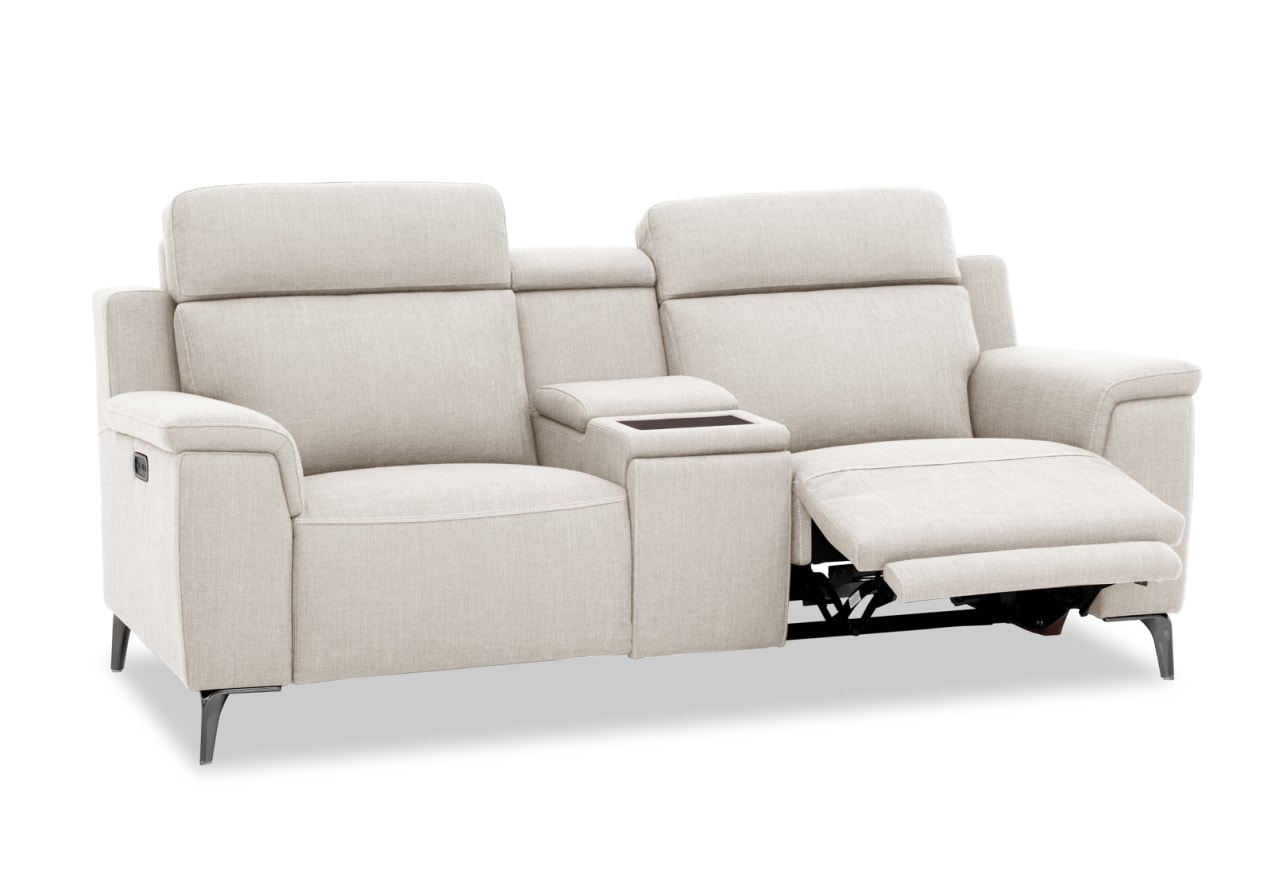 ARISTOTLE FABRIC 2 Seater Electric Recliners – image 2 of 4