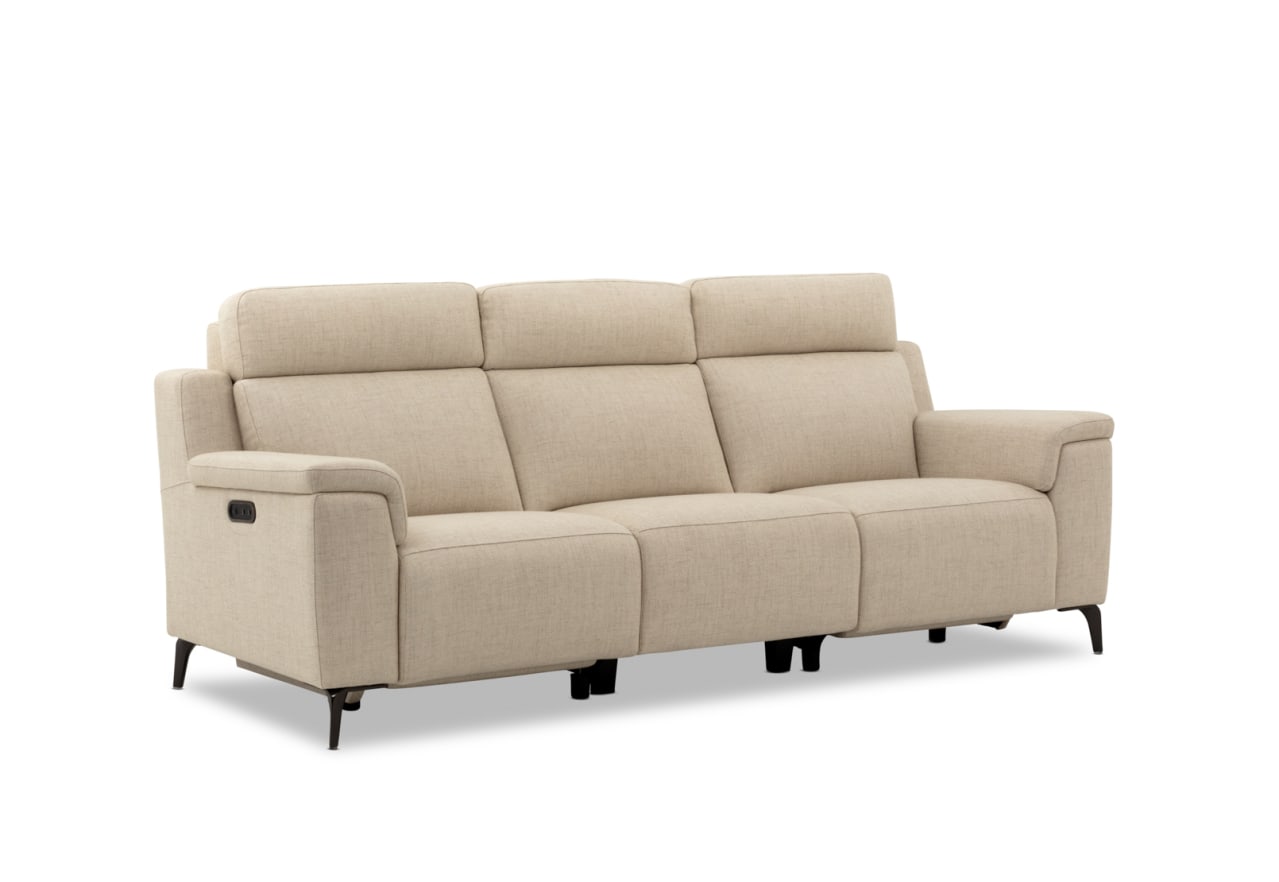 ARISTOTLE FABRIC 3 Seater with Electric Recliners – image 3 of 15