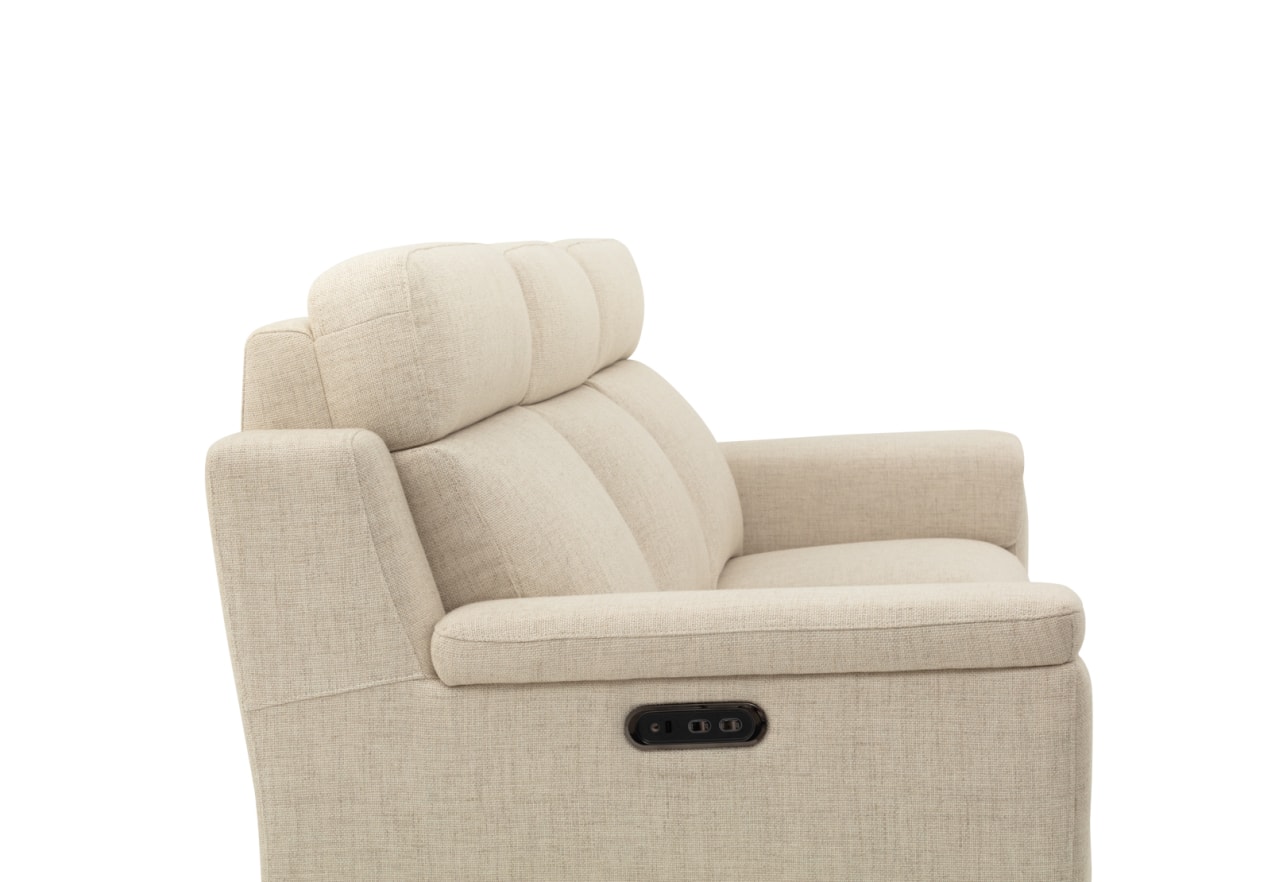 ARISTOTLE FABRIC 3 Seater with Electric Recliners – image 11 of 15
