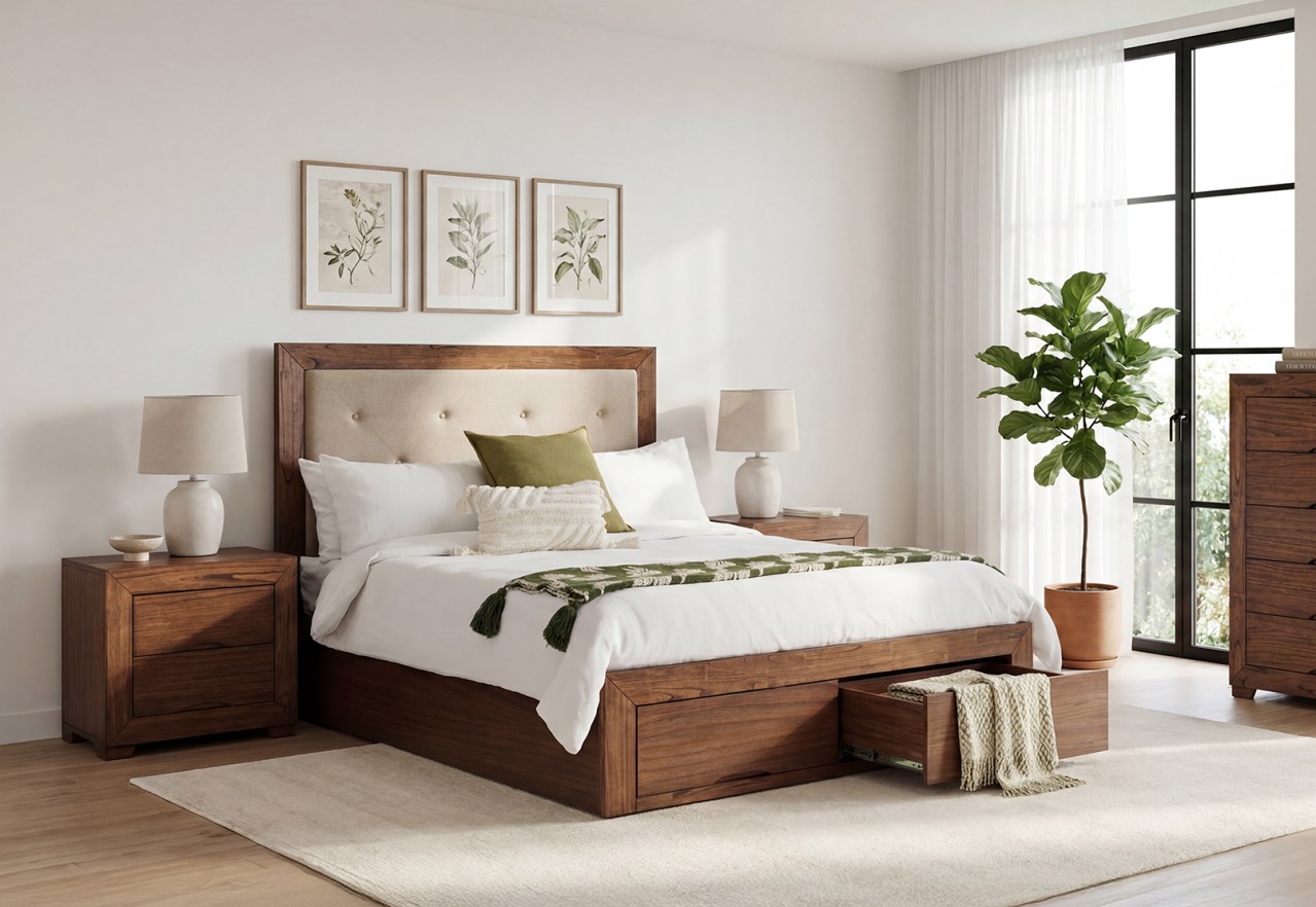 BOGOTA 2 Drawer Queen Bed – image 18 of 18