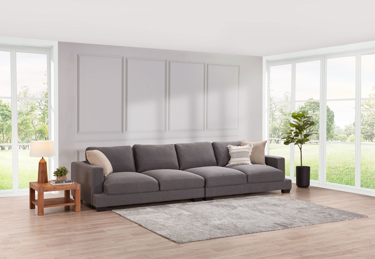 HANNES FABRIC 4 Seater – image 1 of 9