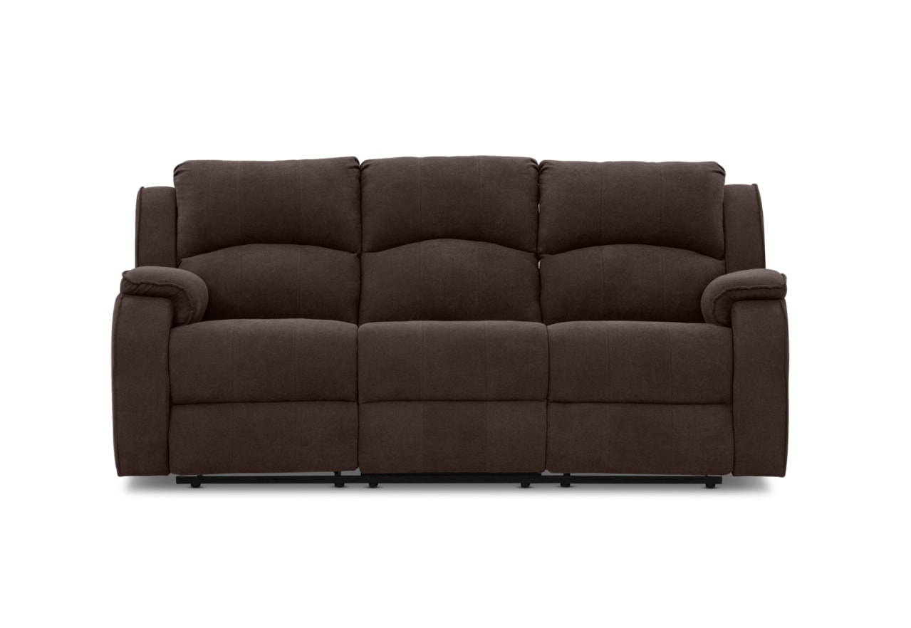 KAYDEN FABRIC 3 Seater with Recliners – image 1 of 13