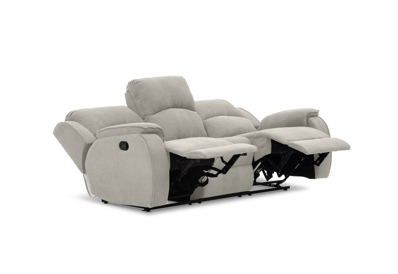 KAYDEN FABRIC 3 Seater with Recliners – image 8 of 13