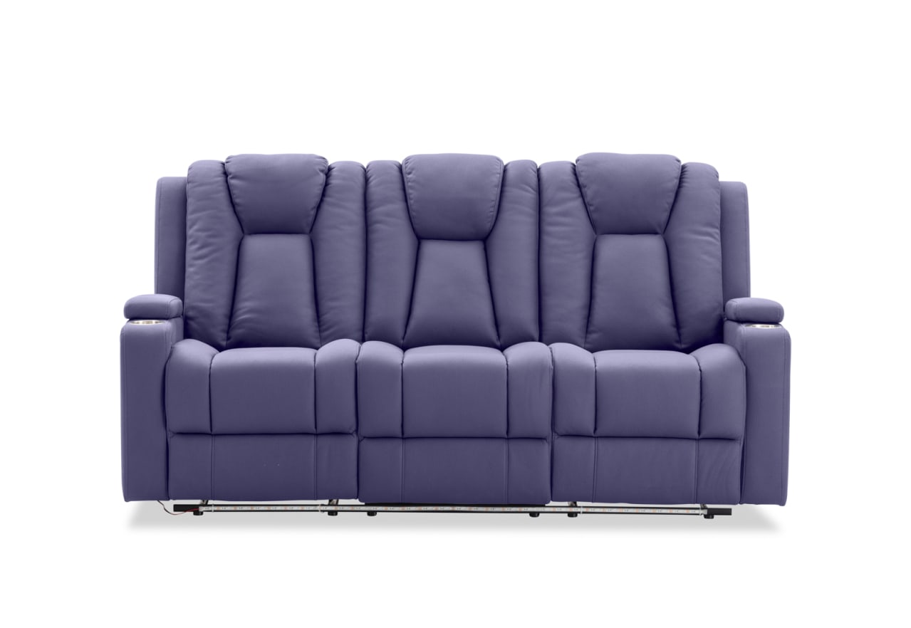 TRAVIS FABRIC 3 Seater with Recliners – image 3 of 23