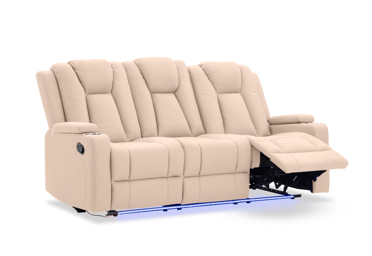 TRAVIS FABRIC 3 Seater with Recliners – image 10 of 23