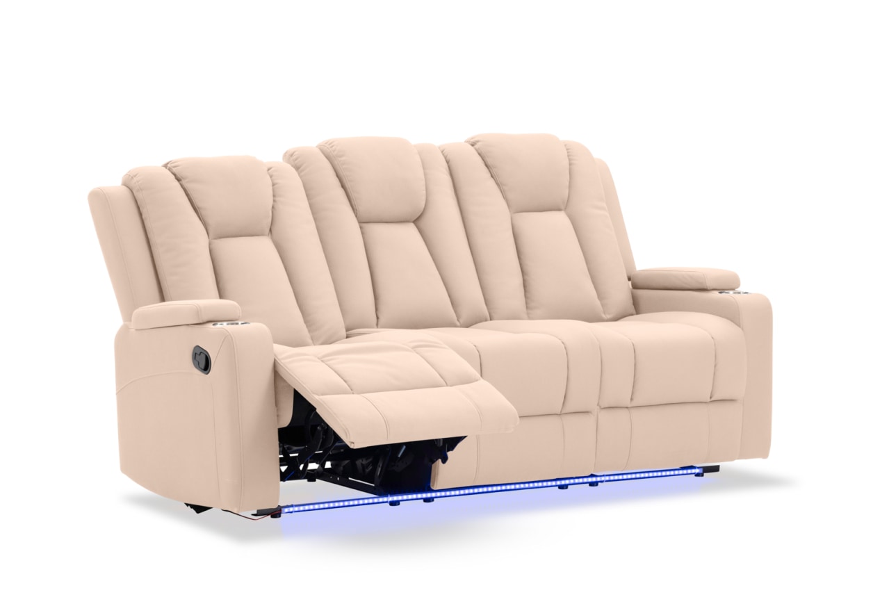 TRAVIS FABRIC 3 Seater with Recliners – image 11 of 23