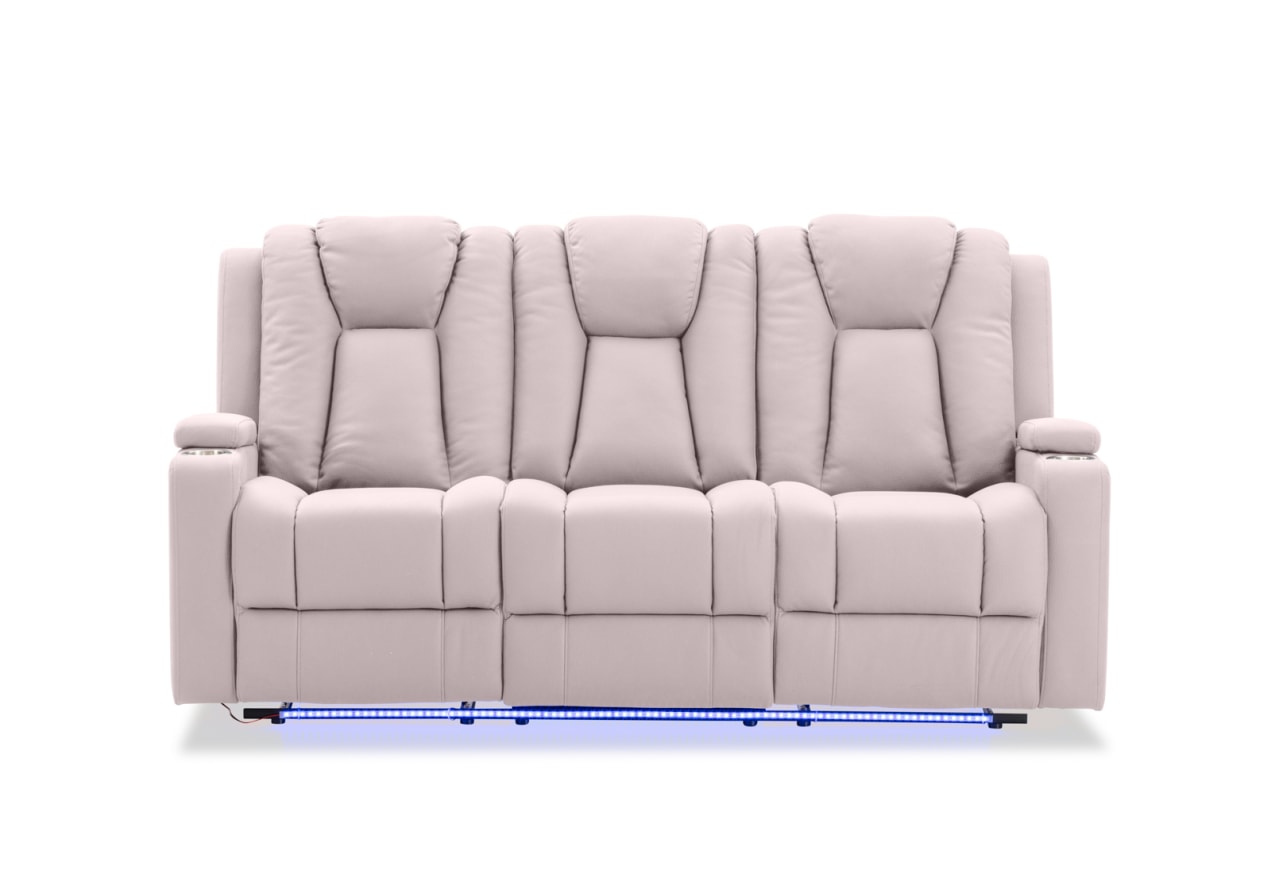 TRAVIS FABRIC 3 Seater with Recliners – image 2 of 23