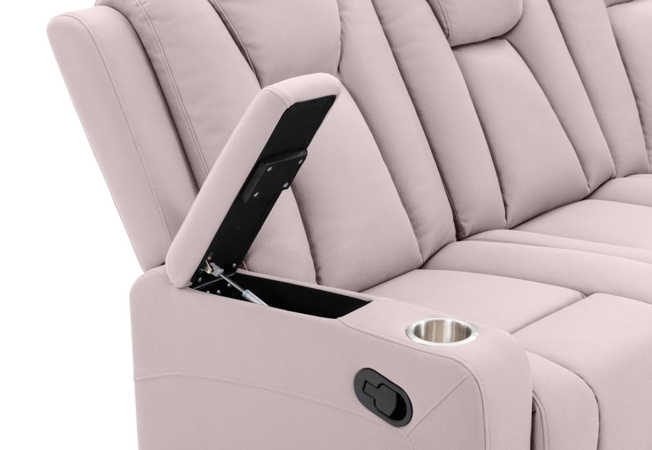 TRAVIS FABRIC 3 Seater with Recliners – image 20 of 23