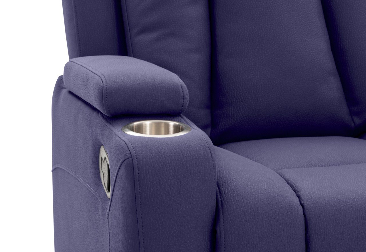 TRAVIS FABRIC 2 Seater with Recliners and Console – image 20 of 21