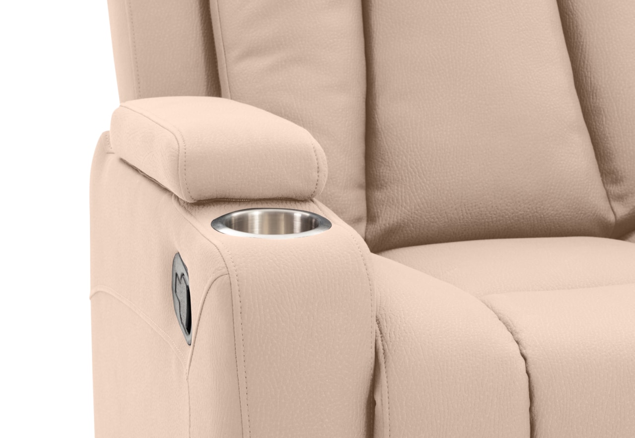 TRAVIS FABRIC 2 Seater with Recliners and Console – image 20 of 20