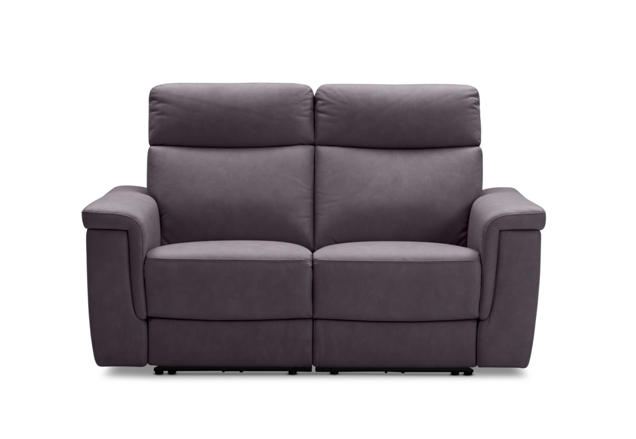 SERGIO FABRIC 2 Seater with 2 inbuilt Electric Recliners – image 1 of 12
