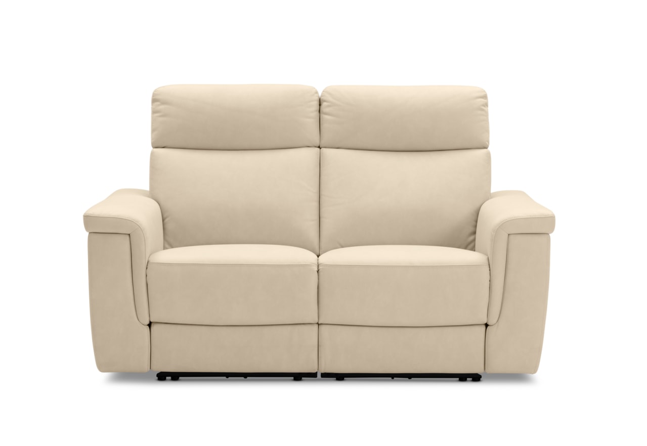SERGIO FABRIC 2 Seater with 2 inbuilt Electric Recliners – image 1 of 10