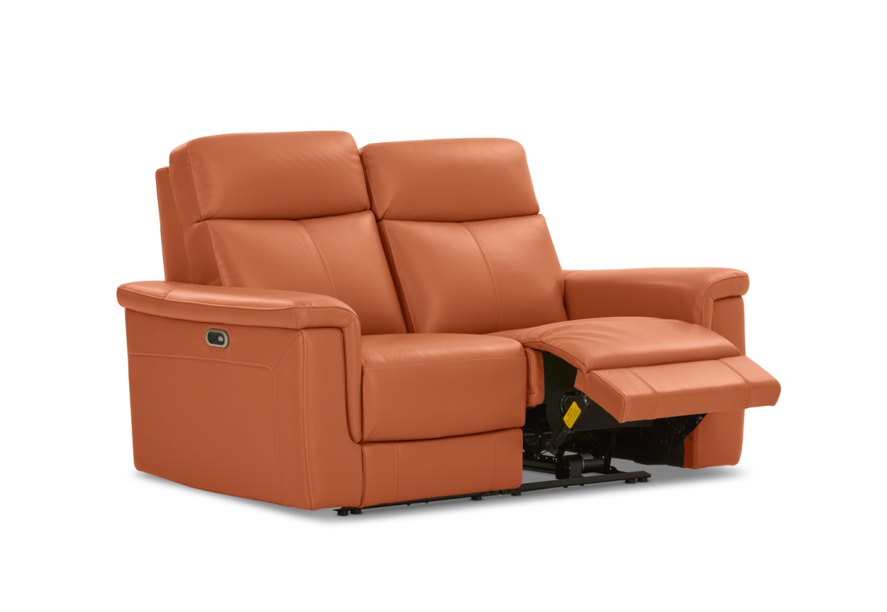 SERGIO LEATHER 2 Seater with Electric Recliners – image 5 of 11