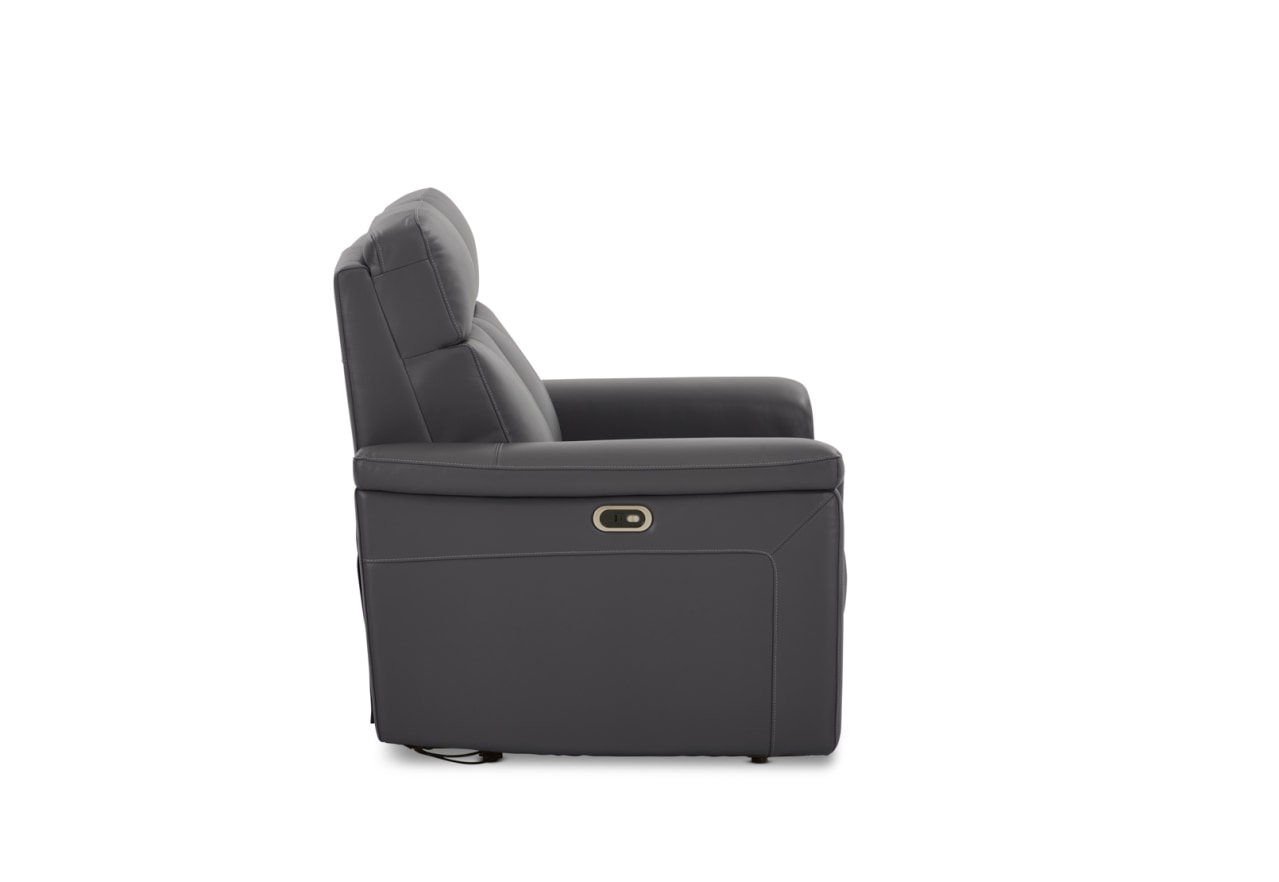 SERGIO LEATHER 2 Seater with Electric Recliners – image 7 of 11