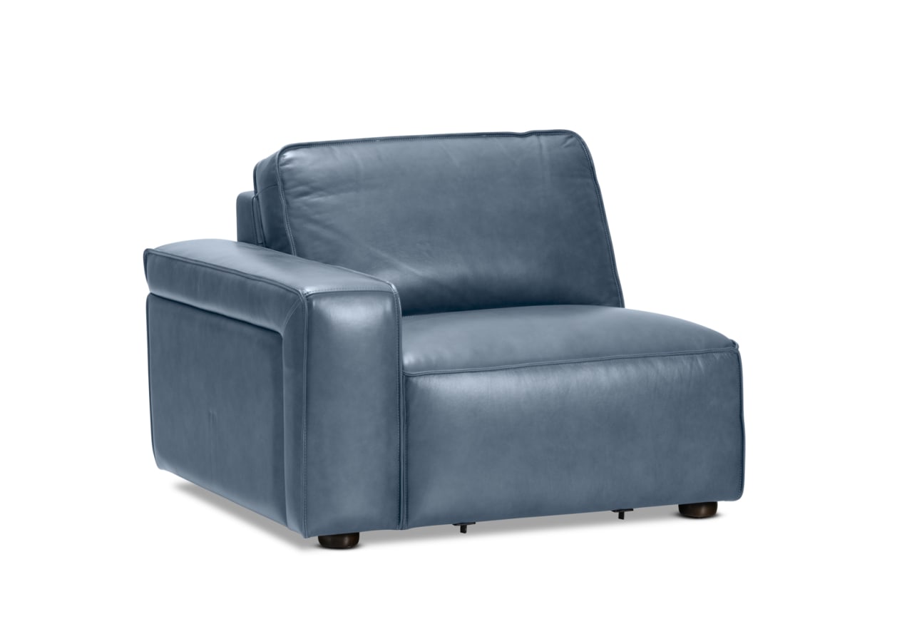 BARTELLE LEATHER Modular LHF Chair – image 2 of 6