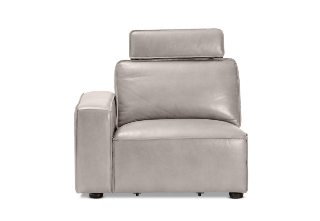 BARTELLE LEATHER Modular LHF Chair – image 5 of 6