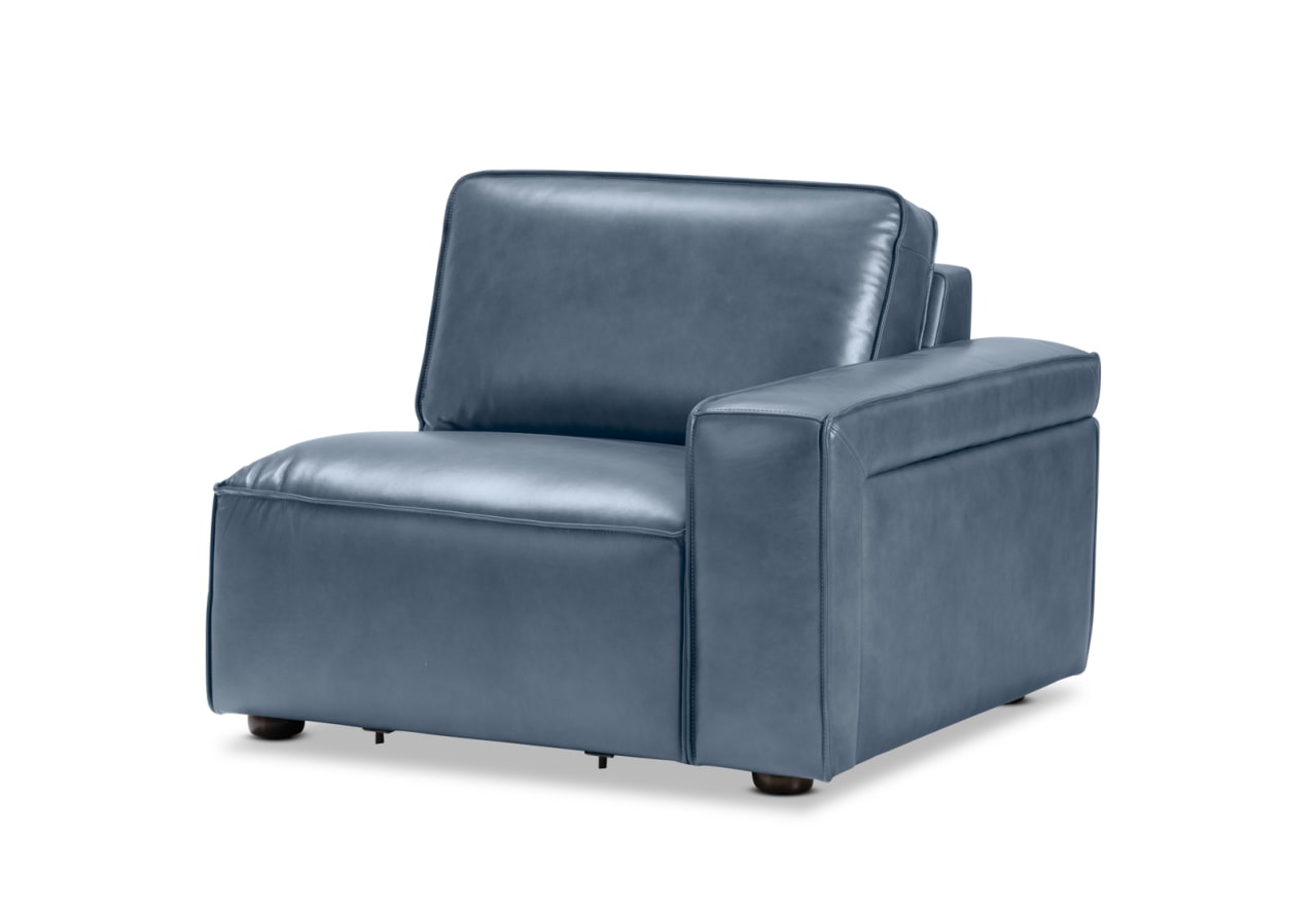 BARTELLE LEATHER Modular RHF Chair – image 2 of 6