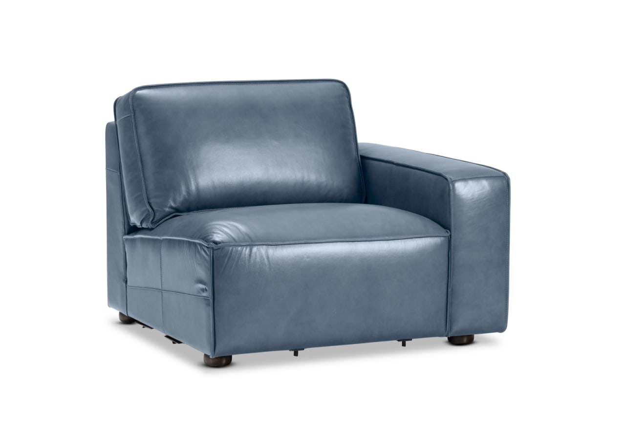 BARTELLE LEATHER Modular RHF Chair – image 3 of 6
